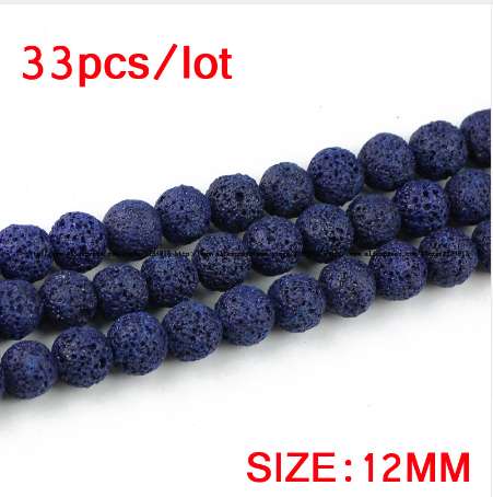 JHNBY Dark blue Lava Natural Stone beads Volcanic rock Top quality 4/6/8/10/12MM Round Loose ball beads for jewelry making DIY
JHNBY Dark blue Lava Natural Stone beads Volcanic rock Top quality 4/6/8/10/12MM Round Loose ball beads for jewelry making DIY