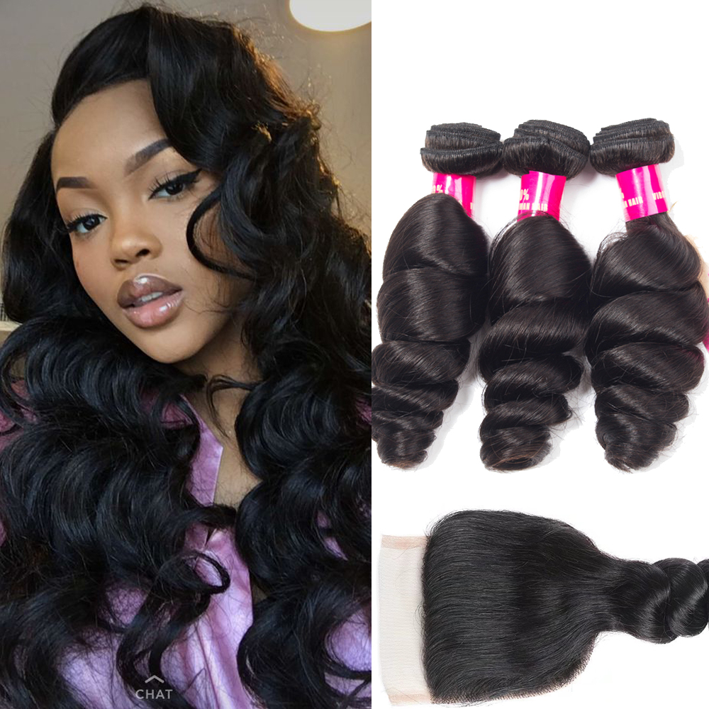8A Mink Brazilian Virgin Hair Body Wave Straight Loose Wave Kinky Curly Deep Curly Weave 3 Bundles With Closure 100% Brazilian Human Hair
8A Mink Brazilian Virgin Hair Body Wave Straight Loose Wave Kinky Curly Deep Curly Weave 3 Bundles With Closure 100% Brazilian Human Hair