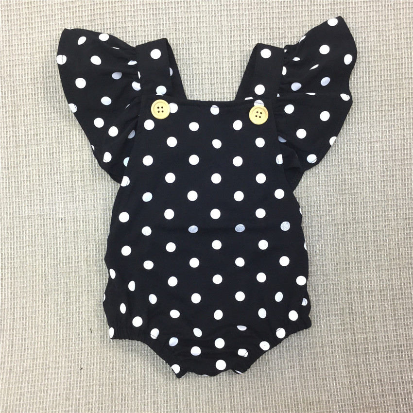 Seartist Baby Girls Romper Newborn Infant Clothing Girls Summer Spring Cotton Ruffle Sleeve Romper Toddler Jumpsuit 0-2Yrs C32