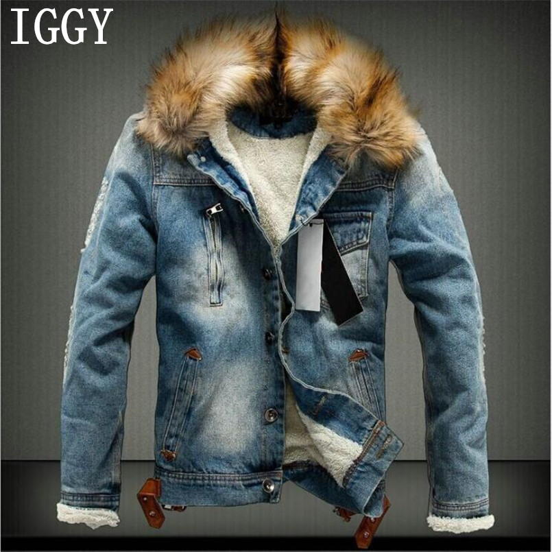 Men Jacket and Coat Trendy Warm Fleece Denim Jacket IGGY Winter Fashion Mens Jean Outwear Male Cowboy Plus Size 5XL, Black
Men Jacket and Coat Trendy Warm Fleece Denim Jacket IGGY Winter Fashion Mens Jean Outwear Male Cowboy Plus Size 5XL, Black