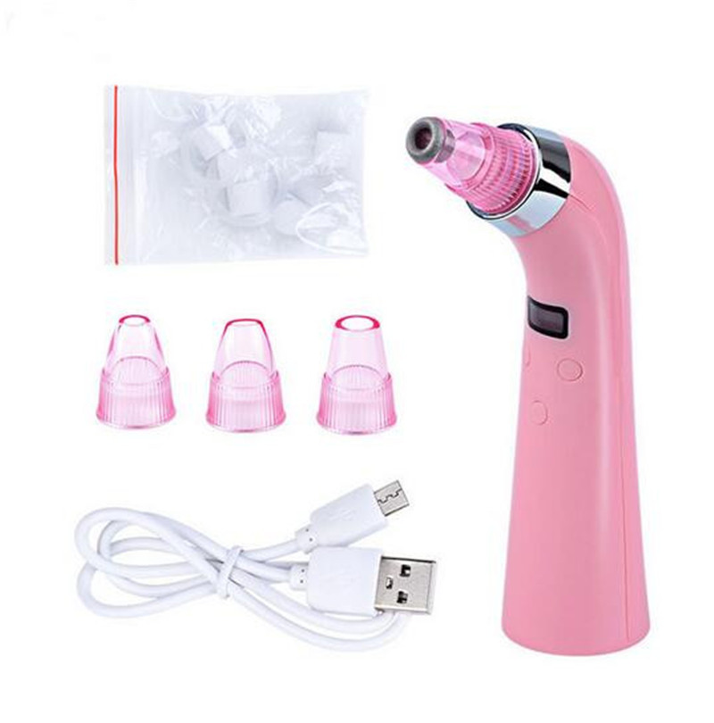 Facial Pore Vacuum Blackhead Remover Machine Electric Acne Extractor Blackhead Blemish Removers Machine Maquina Removedora De Espinillas Wholesale