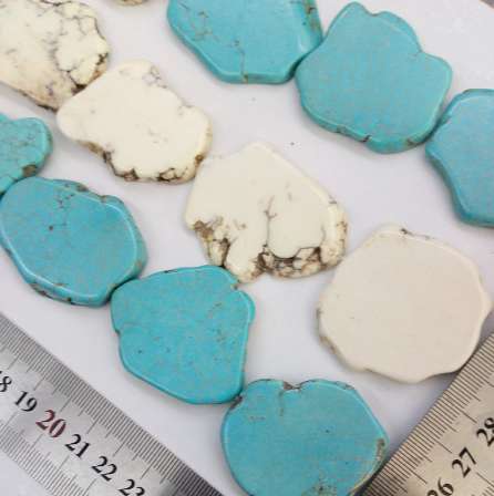 40cm 35-60mm Irregular Natural Stone Flake Beaded Turquoises Beads for DIY Turquois Necklace Bracelet Craft Making Findings Gift
40cm 35-60mm Irregular Natural Stone Flake Beaded Turquoises Beads for DIY Turquois Necklace Bracelet Craft Making Findings Gift