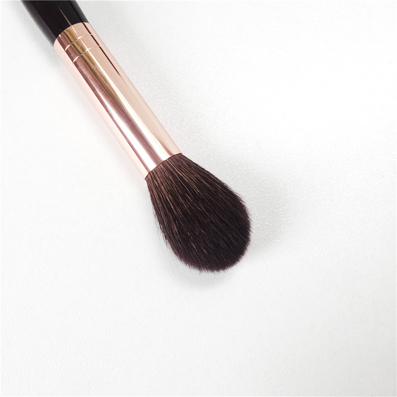 The Powder & Sculpt Makeup - Soft Goat Hair Tapered Highlighter Sculpting Contour Cosmetic Brush Beauty Tool