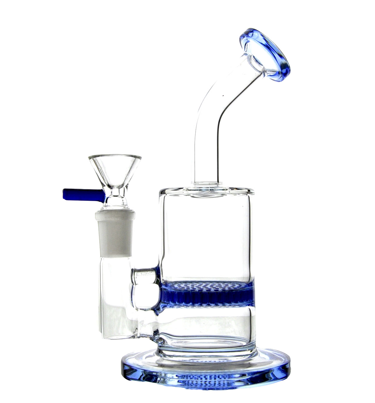 

4 colors Dab Rig Glass Bong Water Pipes quartz banger bowl Honeycomb Perc Bongs Heady Mini Pipe wax Oil Rigs small bubbler Hookah beaker