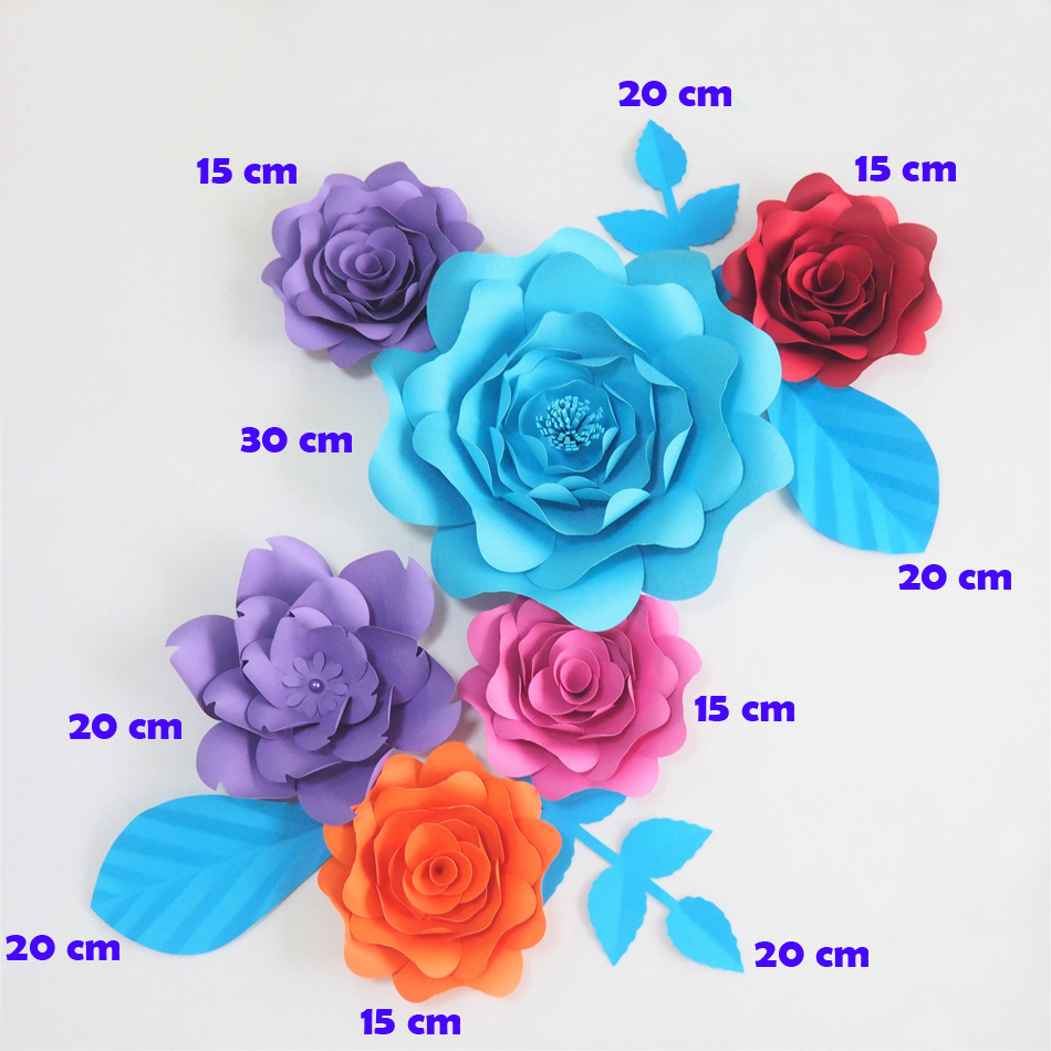DIY Giant Paper Flowers Fleurs Artificielles Backdrop Artificial Rose 6pcs+4 Leaves Wedding Party Decor Nursery Mix Colors
DIY Giant Paper Flowers Fleurs Artificielles Backdrop Artificial Rose 6pcs+4 Leaves Wedding Party Decor Nursery Mix Colors