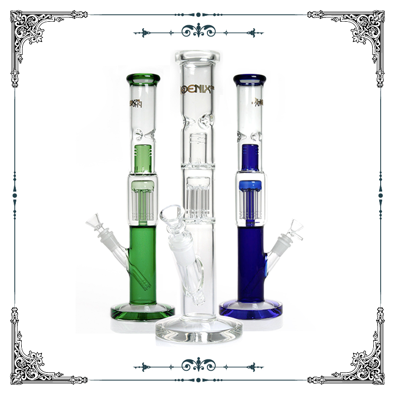 14 inch tall straight tube glass bong with 8 arms perc splash guard glass smoking water pipe hookah ice catcher heady glass bongs Waterpipes
14 inch tall straight tube glass bong with 8 arms perc splash guard glass smoking water pipe hookah ice catcher heady glass bongs Waterpipes