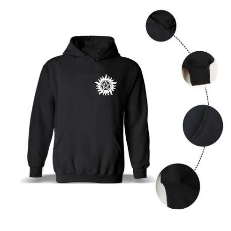 Aikooki Supernatural Angel And Hunter Hoodies Men Women Hoodie and Sweatshirt Men hoody Brand Fashion Clothing Supernatural