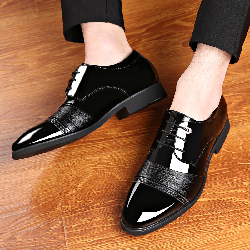 2018 Best Selling Men Shoes Genuine Leather Splicing Design Lace Up Black Brown Men Formal Occasions Shoes With Free Shipping
2018 Best Selling Men Shoes Genuine Leather Splicing Design Lace Up Black Brown Men Formal Occasions Shoes With Free Shipping