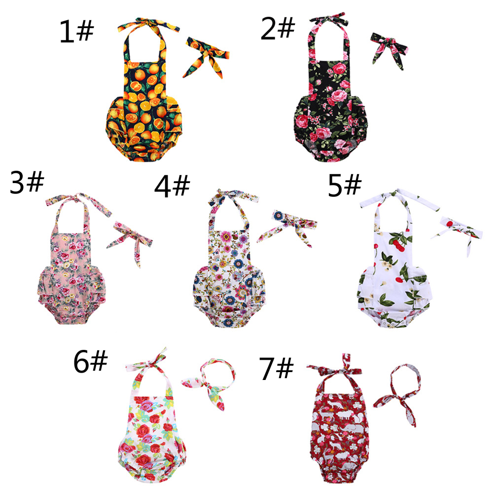 2018 Infants Rompers Floral Newborn Onesies Clothing Sets Summer Suspender Toddler Romper Headbands Suits Baby Girls Bodysuits Clothes, 6#
2018 Infants Rompers Floral Newborn Onesies Clothing Sets Summer Suspender Toddler Romper Headbands Suits Baby Girls Bodysuits Clothes, 6#