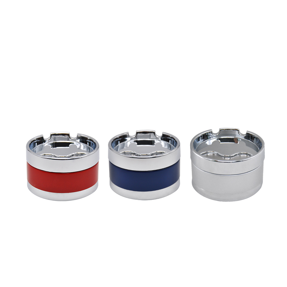 

Premium Stainless Steel Extinguishing Rotary Lid Ashtray Cigarette Cup Car Butt Bucket Smoke Ash Holder Stand Buckets Smoking Accessories