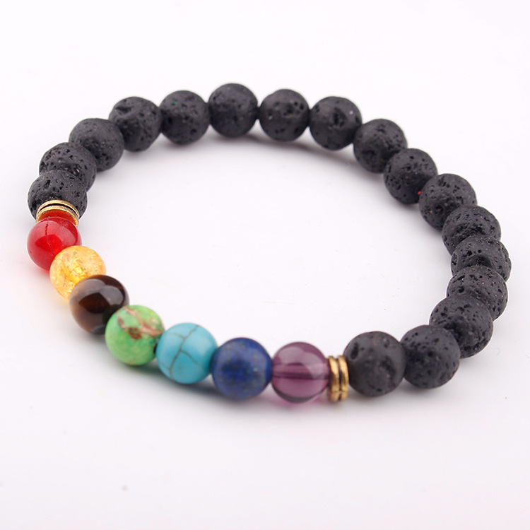 8mm Beads Lava Rock 7 Chakra Healing Balance Bracelet for Men Women Reiki Prayer Stone Yoga Chakra Bracelet Pulseras Mujer
8mm Beads Lava Rock 7 Chakra Healing Balance Bracelet for Men Women Reiki Prayer Stone Yoga Chakra Bracelet Pulseras Mujer