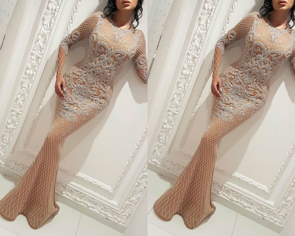 Yousef Aljasmi Charbel Zoe Long Sleeve Dresses Evening Wear Luxury Beaded Gold Prom Dress Mermaid Evening Gown Celebrity Formal Dress Party, Chocolate
Yousef Aljasmi Charbel Zoe Long Sleeve Dresses Evening Wear Luxury Beaded Gold Prom Dress Mermaid Evening Gown Celebrity Formal Dress Party, Chocolate
