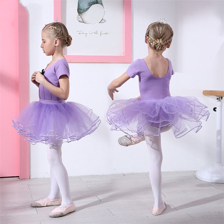 New Baby Girls Tutu Skirt Ballerina Pettiskirt Layer Fluffy Children Ballet Skirts For Party Dance Princess Dress Girl Tulle T2G019