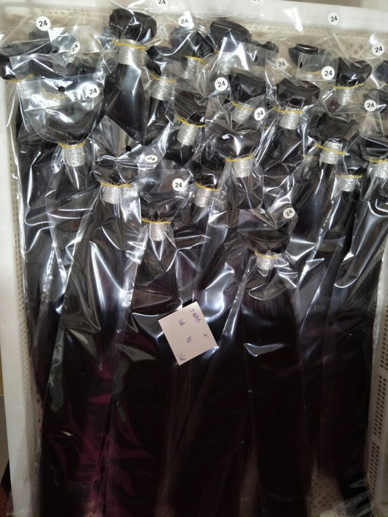 silk straight haur 100 human hair bundles 4 pcs lot weaves brazilian peruvian hair extensions color 1b 4 8 613 gray 1224 inches