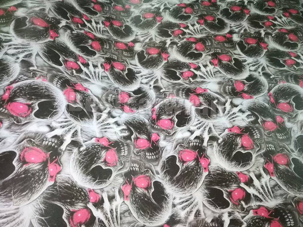 Red hear no Evil Camo Vinyl wrap for Vehicle car wrap Graphics foil with air bubble free 1.52x30m 5x98ft