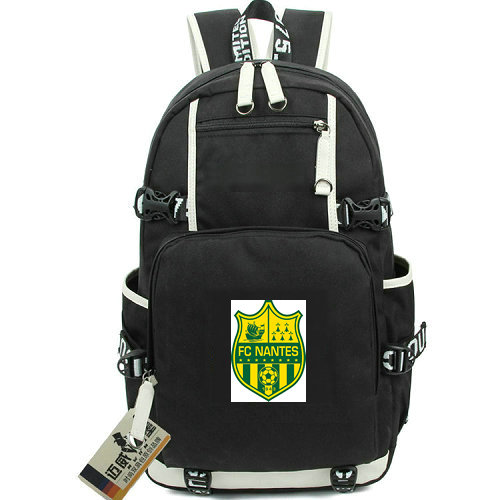 Nantes rucksack France FC daypack Les Canaris Football club schoolbag Soccer knapsack Laptop backpack Sport school bag Out door day pack, Black
Nantes rucksack France FC daypack Les Canaris Football club schoolbag Soccer knapsack Laptop backpack Sport school bag Out door day pack, Black
