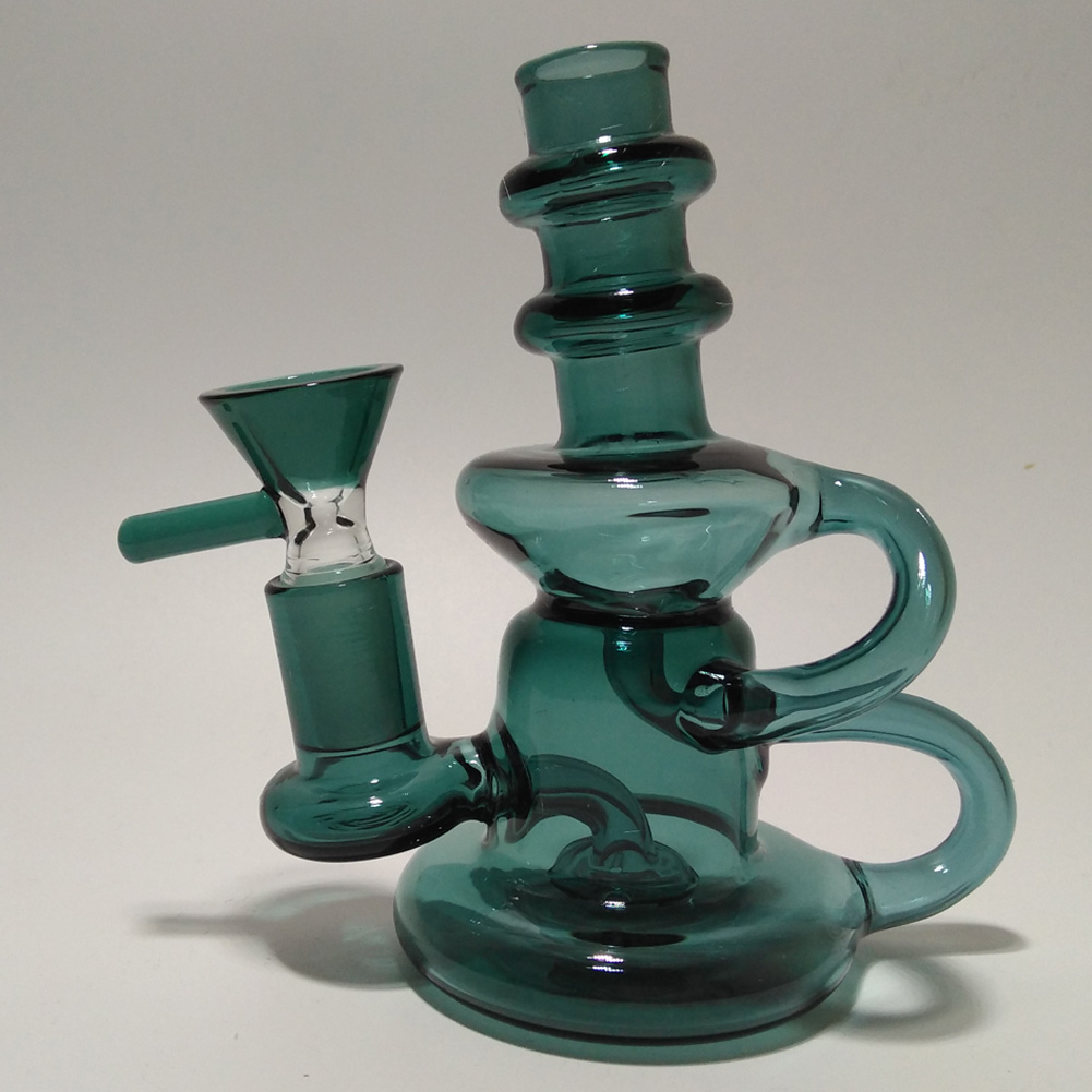 5.1'' mini glass water bong recycler bong glass for good smoking glass gravity bong free shhipping
5.1'' mini glass water bong recycler bong glass for good smoking glass gravity bong free shhipping