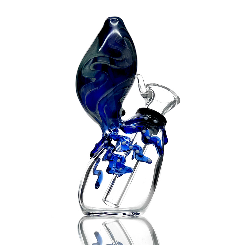 New arrival cute design glass water pipe tobacco smoking glass bong pipe bubbler with blue Octopus on the body
New arrival cute design glass water pipe tobacco smoking glass bong pipe bubbler with blue Octopus on the body