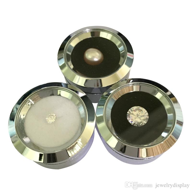 Wholesale Cute Silver Stainless Steel Gem Diamond Display Storage Box Reversable Doubleside Usage Sponge Bead/Stud Earring Rhinestone Box, Black;white
Wholesale Cute Silver Stainless Steel Gem Diamond Display Storage Box Reversable Doubleside Usage Sponge Bead/Stud Earring Rhinestone Box, Black;white