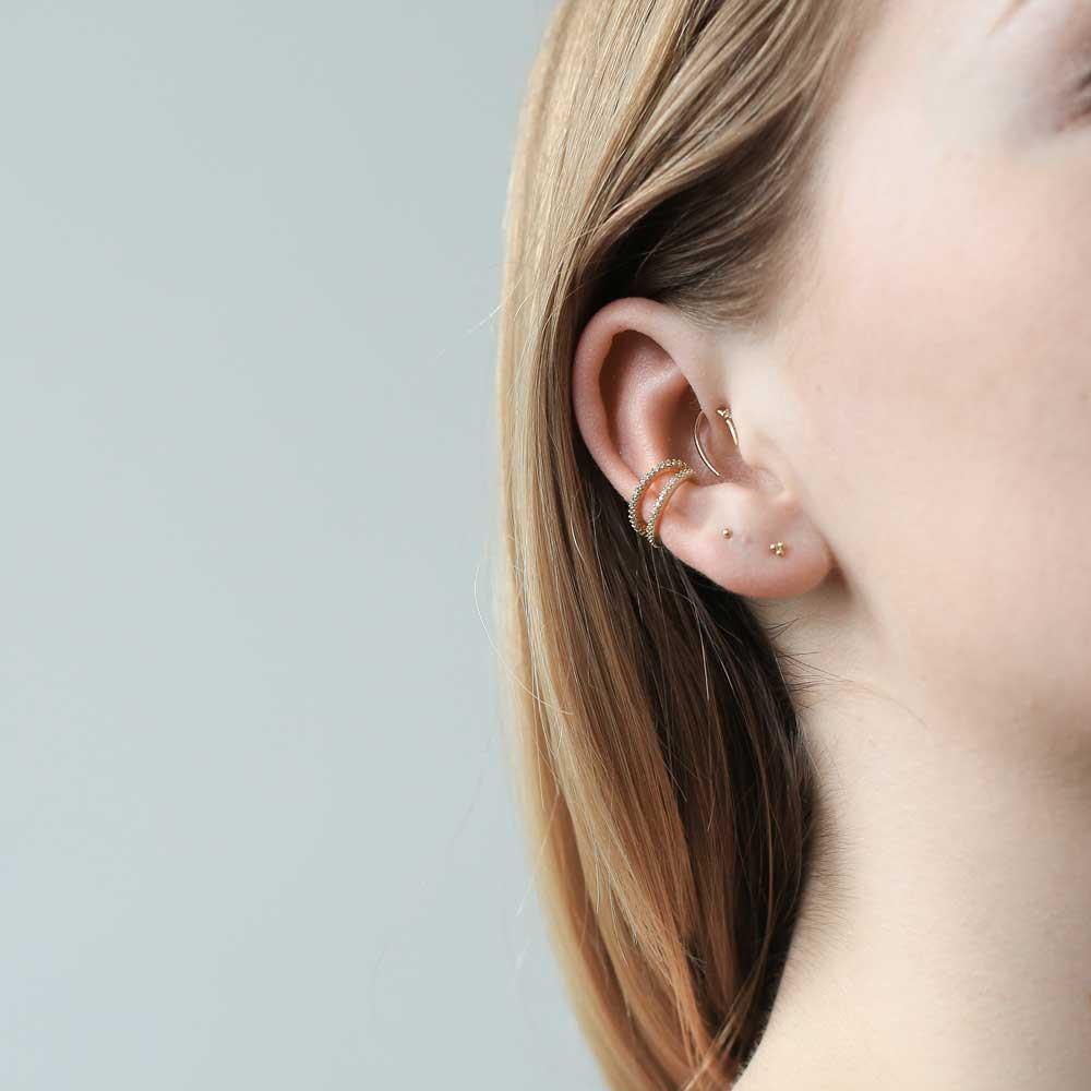 3mm tiny triangle earring for girl women 925 sterling silver minimal minimalist delicate danity simple ear stud jewelry