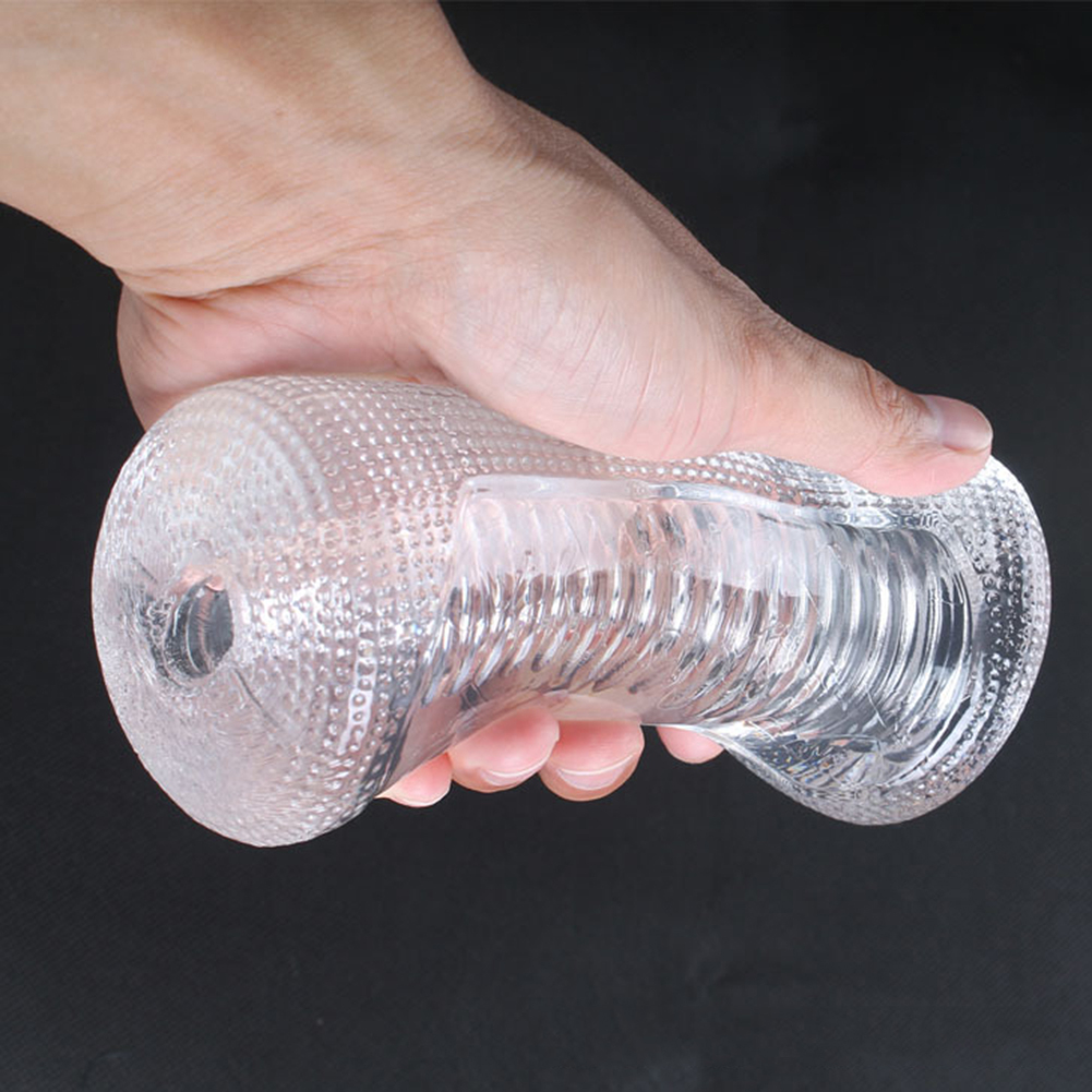 Male Masturbator Sex toys for men Rubber Vagina Real Pussy Masturbation Cup Endurance Exercise Adult sex product Drop Shipping S18101309