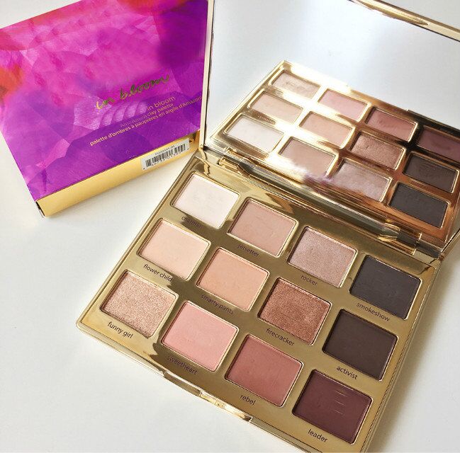 Hot Sale 12 Colors Eye Shadow Palette T In Bloom Palette Good Pigmentation Matte Shimmer Free shipping