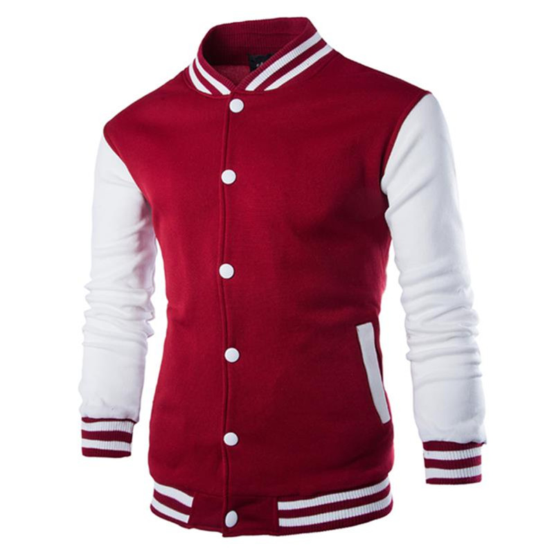 New Men/Boy Baseball Jacket Men 2018 Fashion Design Wine Red Mens Slim Fit College Varsity Jacket Men Brand Stylish Veste Homme, Black
New Men/Boy Baseball Jacket Men 2018 Fashion Design Wine Red Mens Slim Fit College Varsity Jacket Men Brand Stylish Veste Homme, Black