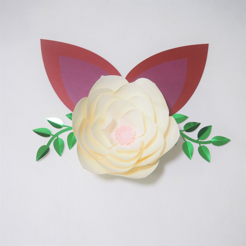 DIY Giant Paper Flowers Artificial Rose Fleurs Artificielles Backdrop 1Piece+ 2 Leave + 2 Ears Wedding Nursery Decor With Video
DIY Giant Paper Flowers Artificial Rose Fleurs Artificielles Backdrop 1Piece+ 2 Leave + 2 Ears Wedding Nursery Decor With Video