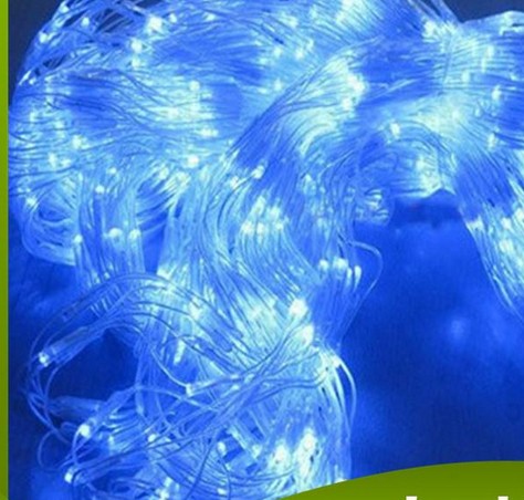 10M 8M 2000LED Christmas Lights Christmas Net Light Fairy Tale Party Garden Wedding Decoration Curtain Lights DHL 2016091
