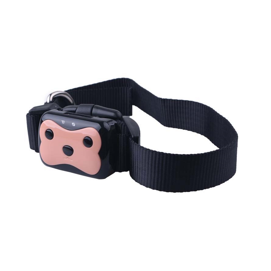 Mini Waterproof Dog GPS Tracker D69 for Cats Pets with Collar Original Box 4 Frequency GPRS GPS+LBS Location Free APP Free Shipping