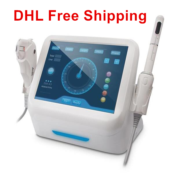 5 cartridges 2 in 1 hifu face lift hifu vaginal tightening machine
