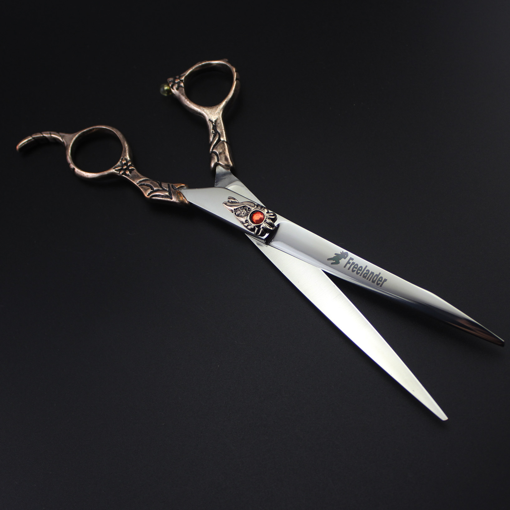 With leather case Freelander 7.0 inch 440C 62HRC TB-76/TB-77/TB-78/TB-79 cutting scissors high quality free shipping