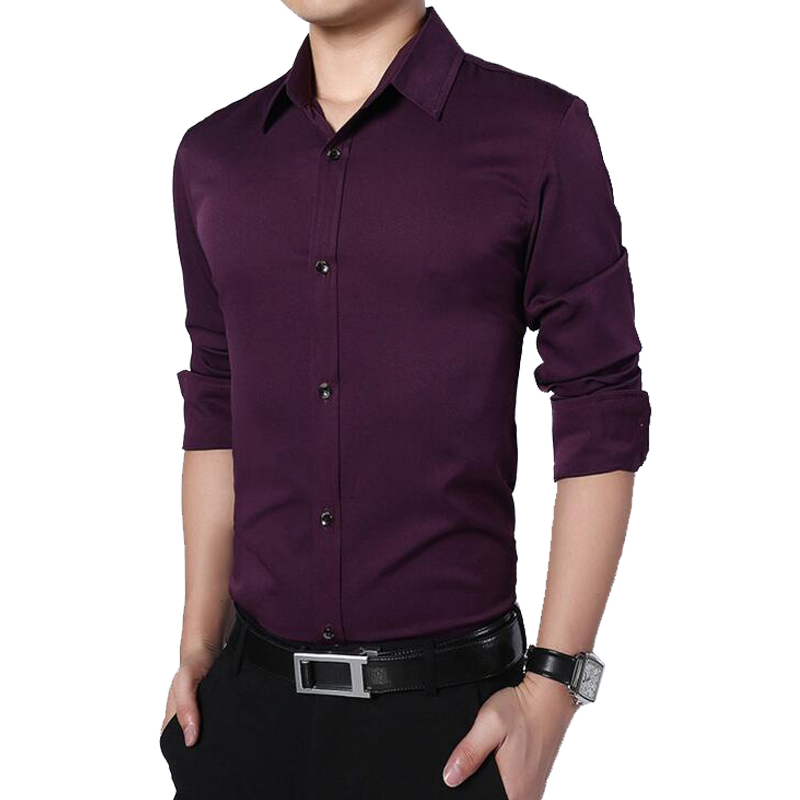 2017 New Spring Brand Mens Casual Long Sleeve Shirts Men Rock Shirt Men Slim Fit Solid Shirt Male Cotton, White
2017 New Spring Brand Mens Casual Long Sleeve Shirts Men Rock Shirt Men Slim Fit Solid Shirt Male Cotton, White