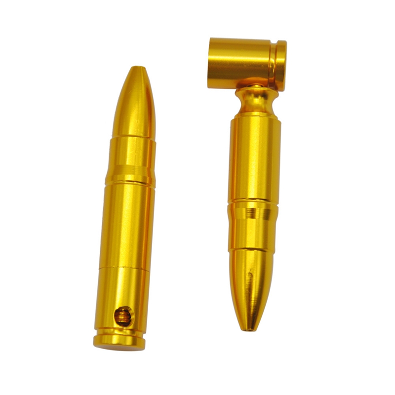 Newest Metal Pipe Mounthpiece Zinc Alloy Bullet Shape High Quality Mini Smoking Tube Portable Unique Design Easy To Carry Clean
Newest Metal Pipe Mounthpiece Zinc Alloy Bullet Shape High Quality Mini Smoking Tube Portable Unique Design Easy To Carry Clean