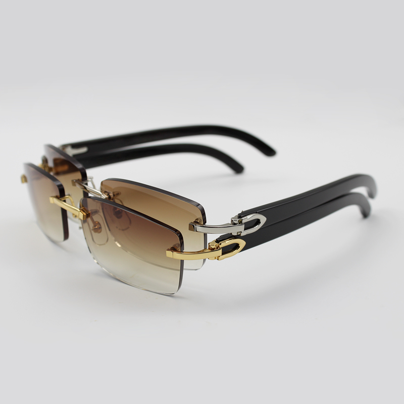 Brand Designer Black Buffalo Horn Sunglasses Luxury Retro Rimless Real Buffalo Horn Glasses For Men Women Sun Glasses With Original Box Case
Brand Designer Black Buffalo Horn Sunglasses Luxury Retro Rimless Real Buffalo Horn Glasses For Men Women Sun Glasses With Original Box Case