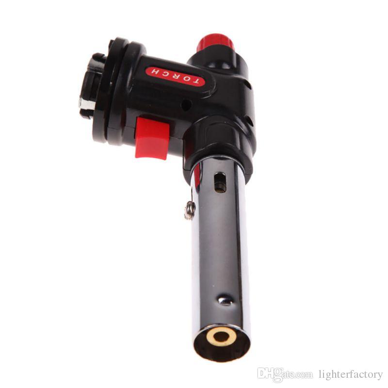 Welding Gun Burner kitchen torch Flamethrower BBQ Guns Butane Gas Blow Torch Lighter Soldering Cooking Tools New W260202