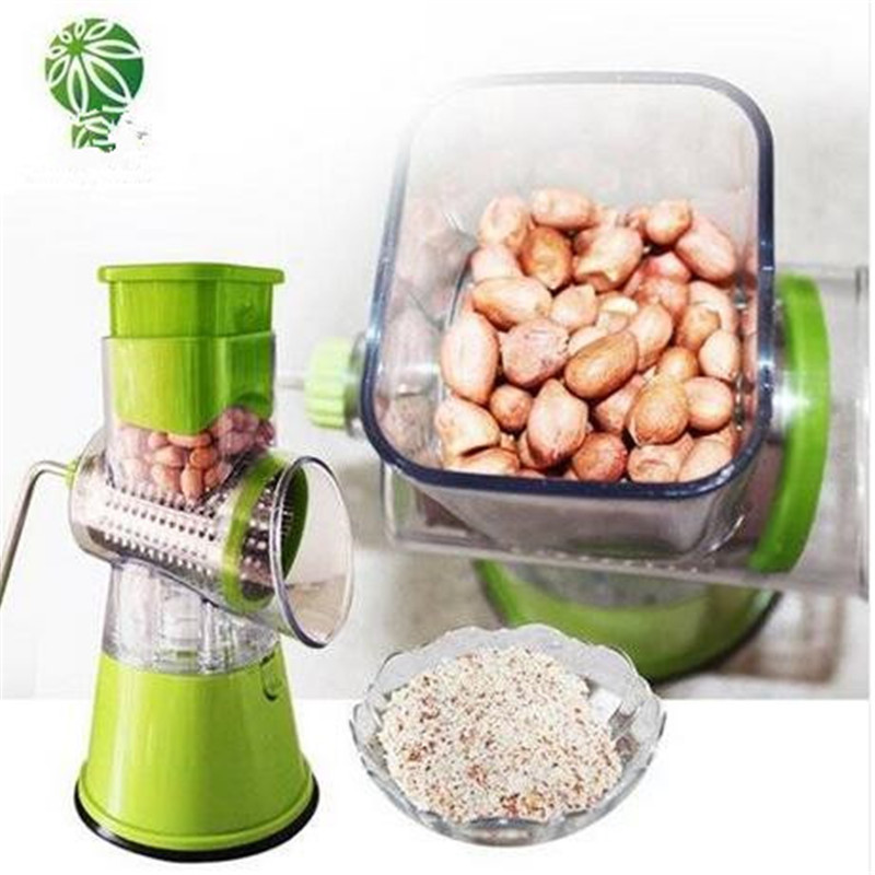 Wholesales!1Cooking tool set Multi-function Vegetables Fruit Cutter Manual Drum Slicer Shredders Grinder Cooking Utensils