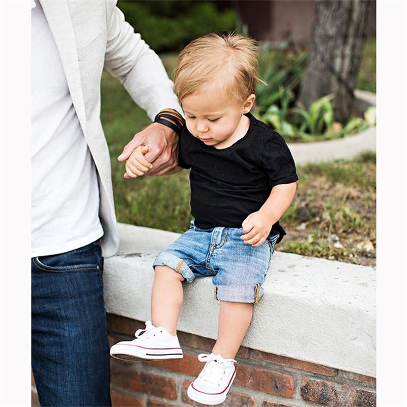 Summer baby boy Clothing Sets Children solid Black Cotton Short Sleeve T Shirt+ Jeans short 2pcs Suit Kids casual Clothes set
Summer baby boy Clothing Sets Children solid Black Cotton Short Sleeve T Shirt+ Jeans short 2pcs Suit Kids casual Clothes set