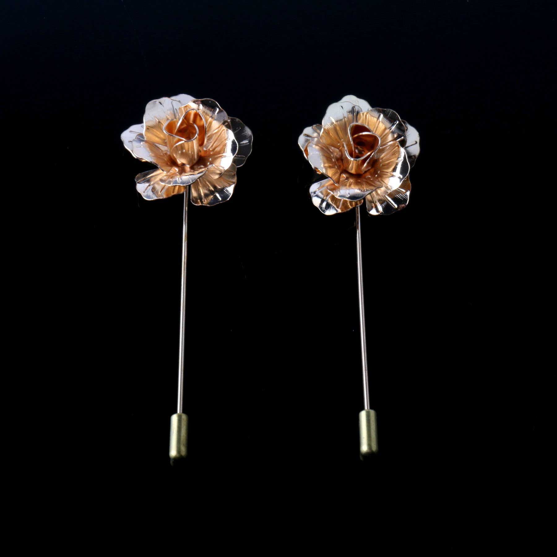 British Style Gold Flower Brooches Pins for Men Suit Clothes Backpack Hat Beautiful Lapel Pin Wholesale Metal Borach Women Fashion Breastpin
British Style Gold Flower Brooches Pins for Men Suit Clothes Backpack Hat Beautiful Lapel Pin Wholesale Metal Borach Women Fashion Breastpin