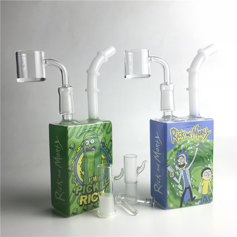 7.5 inch glass bong colorful liquid sci juice box with 14mm female quartz banger 30mm XXL thick bottom bang nail for smoking
7.5 inch glass bong colorful liquid sci juice box with 14mm female quartz banger 30mm XXL thick bottom bang nail for smoking