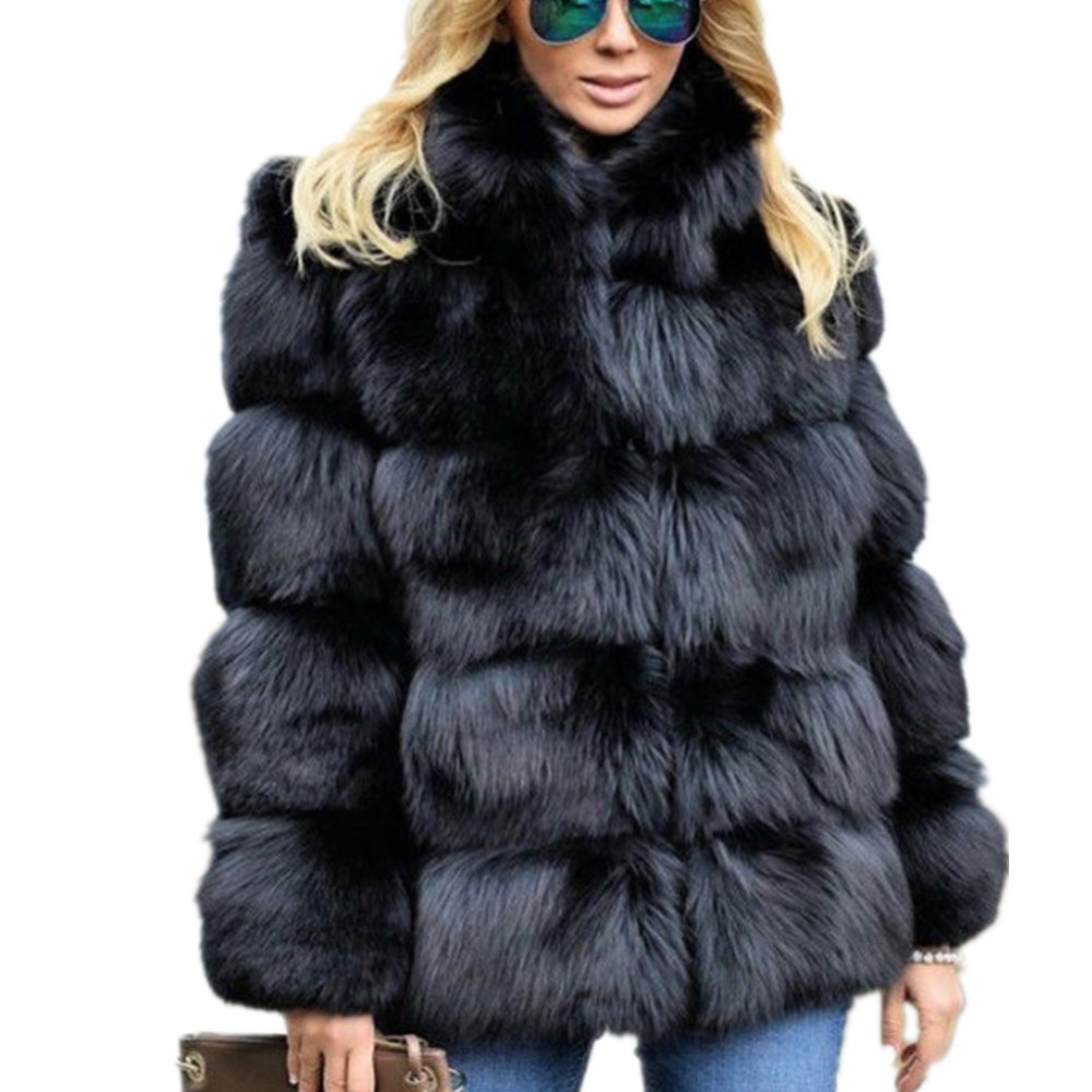 Lisa Colly Women Winter Coat Jacket Faux Fur Coat Slim Long sleeve collar Faux Fur Jacket Outwear Women Fake, Red
Lisa Colly Women Winter Coat Jacket Faux Fur Coat Slim Long sleeve collar Faux Fur Jacket Outwear Women Fake, Red
