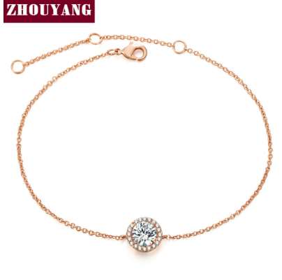 Round Micro Mosaic Cubic Zirconia Rose Gold Color Bracelet Jewelry Austrian Crystal Top Quality Wholesale ZYH165 ZYH101
Round Micro Mosaic Cubic Zirconia Rose Gold Color Bracelet Jewelry Austrian Crystal Top Quality Wholesale ZYH165 ZYH101