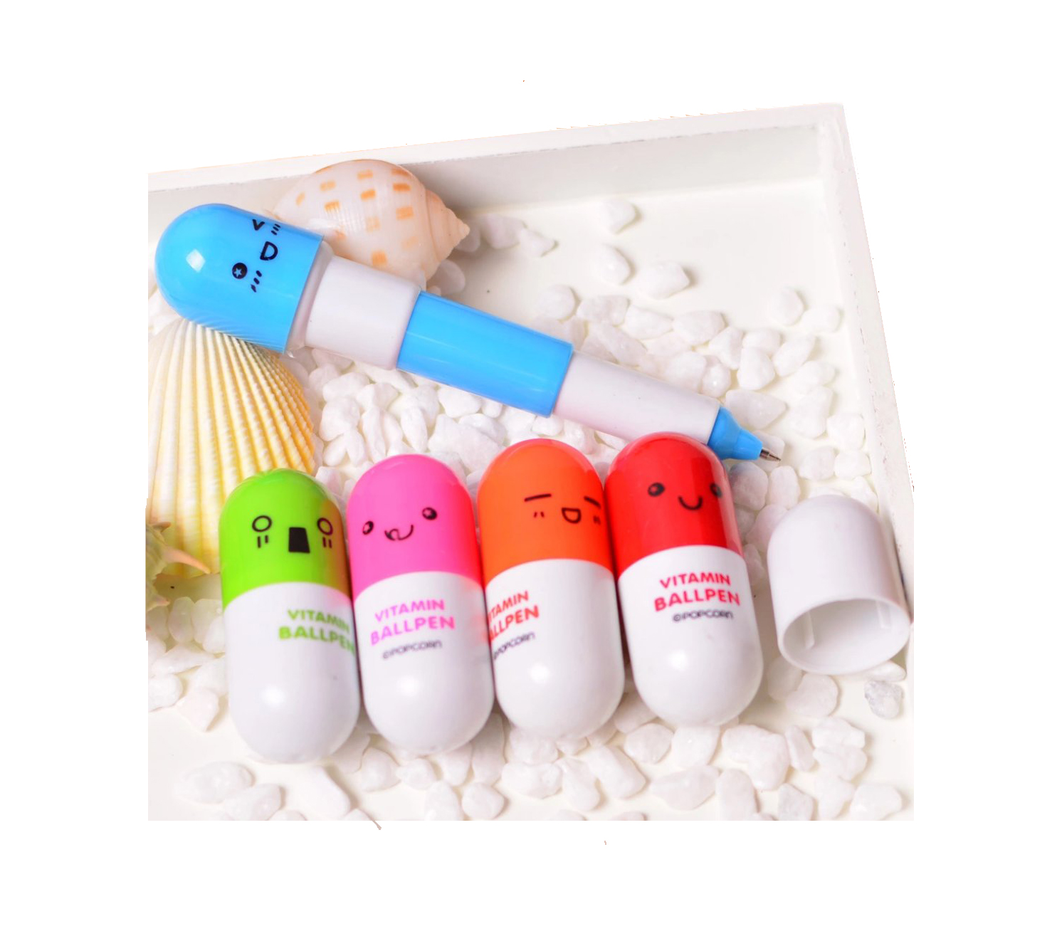 100 pcs/set Creative Cute Pill Ballpoint Pen Student stationery Cartoon Expression Retractable Pen Gift Office And School Supplies, Red
100 pcs/set Creative Cute Pill Ballpoint Pen Student stationery Cartoon Expression Retractable Pen Gift Office And School Supplies, Red