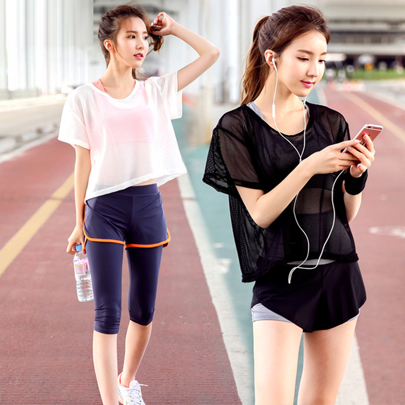Fitness Wear Yoga Clothes Suit Running Sports Bra Mesh Breathable Three Piece Female Slim Blouse Fitness Wear Shorts Sports, White
Fitness Wear Yoga Clothes Suit Running Sports Bra Mesh Breathable Three Piece Female Slim Blouse Fitness Wear Shorts Sports, White