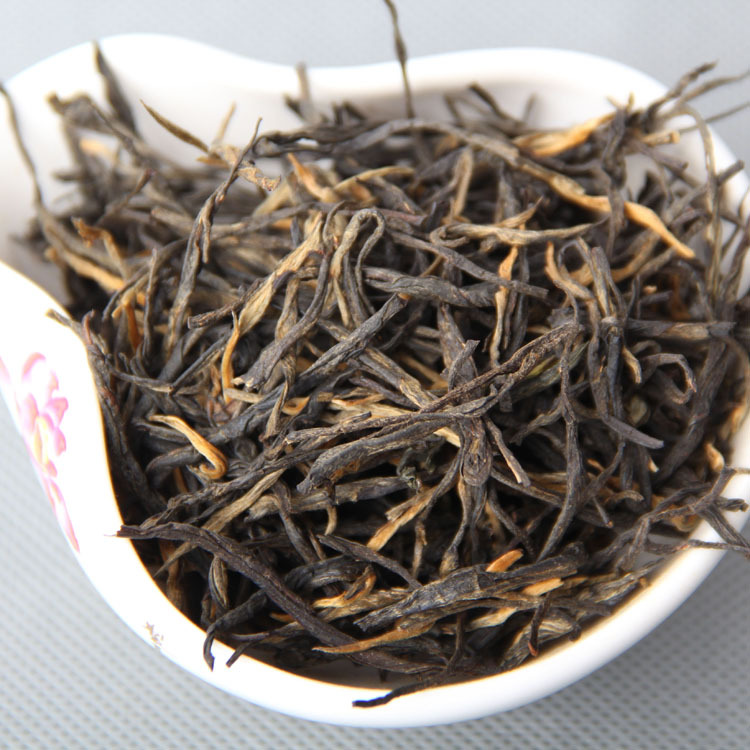 

250g Dian hong maofeng tea large congou black tea premium red Chinese mao feng dian hong famous yunnan black tea [mcgretea]MCDH250G-002