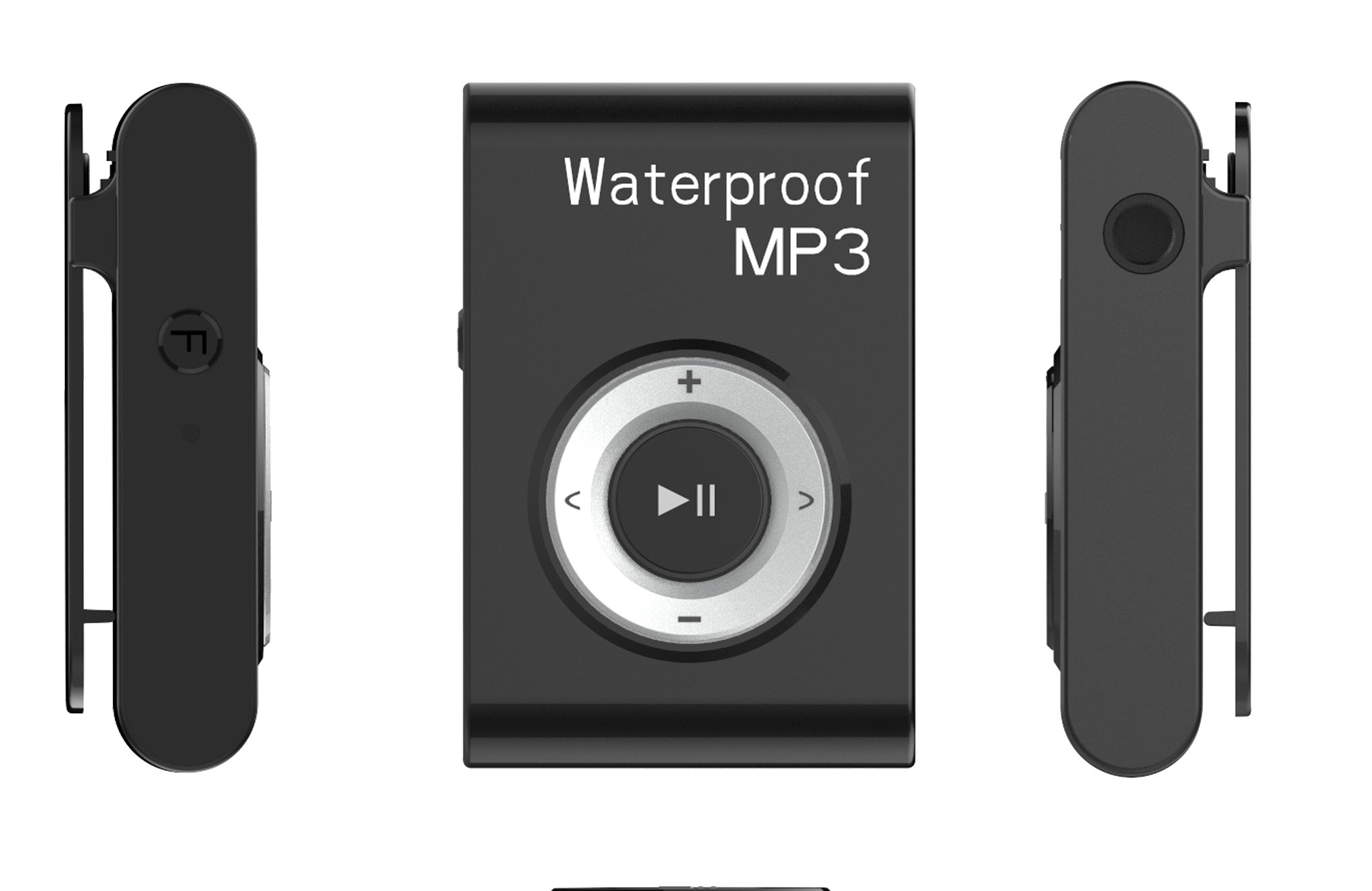 IPX8 Waterproof MP3 Player Swimming Diving Surfing 8GB/ 4GB Sports Headphone Music Player with FM Clip Walkman MP3Player