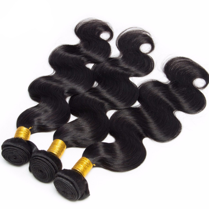 Malaysian Mink 9A Human Hair 100% Unprocessed Virgin Hair Body Wave 4 Bundles Hair Weaves Double Wefts 95-100g/piece Grade 9A