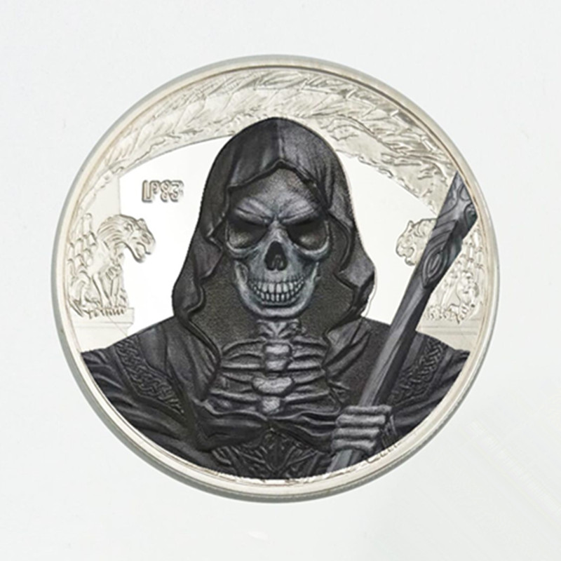 5 pcs The Ghost scream killer coins silver plated Monster evil spirits 40 mm badge Elizabeth home souvenir collectible decoration coin
5 pcs The Ghost scream killer coins silver plated Monster evil spirits 40 mm badge Elizabeth home souvenir collectible decoration coin