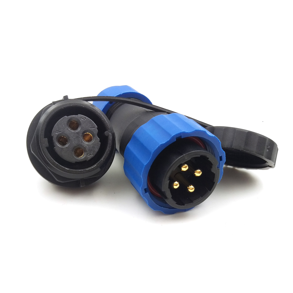 SD20 4pin Waterproof Power Cable Connector, 25A 250V High Voltage Electronic Aviation Connectors, IP68 Outdoor LED Connector Plug Socket
SD20 4pin Waterproof Power Cable Connector, 25A 250V High Voltage Electronic Aviation Connectors, IP68 Outdoor LED Connector Plug Socket