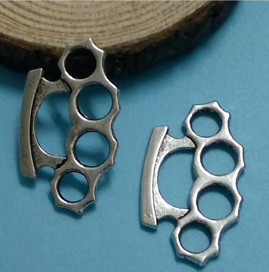 HOT!!! Brass Knuckle Dusters Fashion Jewelry Vintage silver Jewelry Charm Pendant bracelet Necklace pendant Accessories A86, Bronze;silver
HOT!!! Brass Knuckle Dusters Fashion Jewelry Vintage silver Jewelry Charm Pendant bracelet Necklace pendant Accessories A86, Bronze;silver
